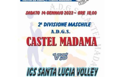 ADGS Castel Madama – ICS Volley Santa Lucia
