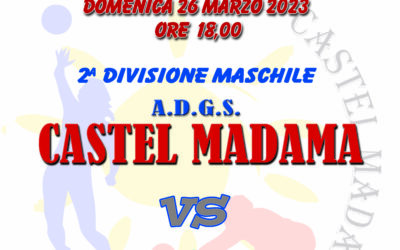 ADGS Castel Madama – ASD Moricone Volley