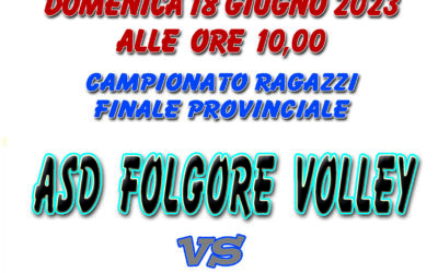 CSI Ragazzi – ASD Folgore Volley vs ADGS Castel Madama