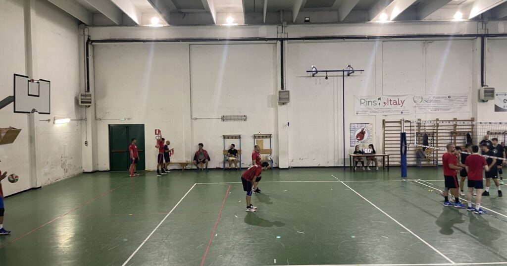 Foto della prima uscita contro il Guidonia Volley
