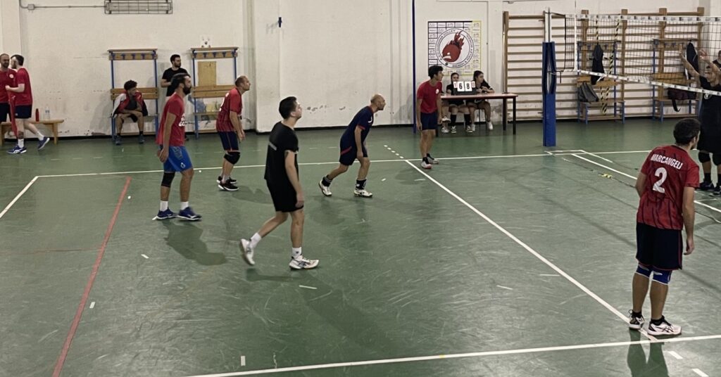 Foto della prima uscita contro il Guidonia Volley