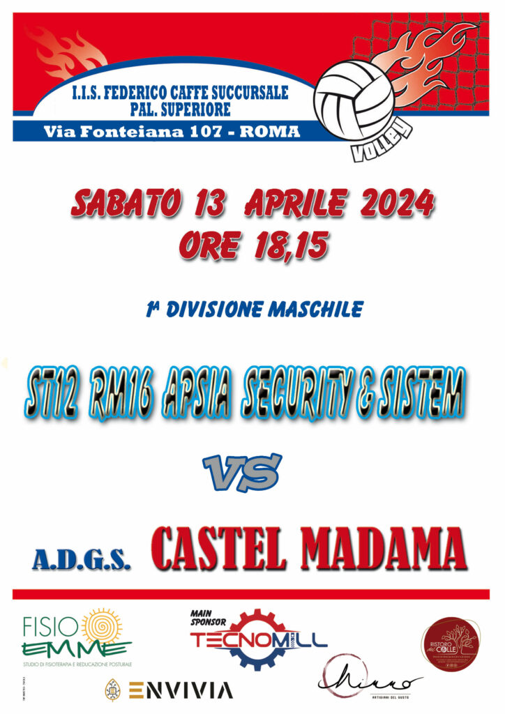 locandina 1° Divisione Maschile ST12R